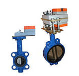 Баттерфляй VITECH з електроприводом BELIMO Ду200, фото 2