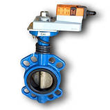 Баттерфляй VITECH з електроприводом BELIMO Ду200, фото 3