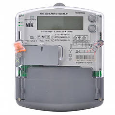 Електролічильник NIK 2303 ARP3.1000.M.11 3х220/380В (5-120А), аналог НІК 2303L АРП3 1000 МE