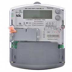 Електрообчисник NIK 2303 ARP6.1000.MC.11 3х220/380В 5(80)А