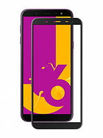 Стекло 5D Samsung Galaxy J6 Черное