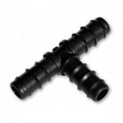 Трійник штуцерний 16х16х16 мм, Irritec (для крапельного поливу)
