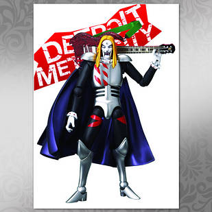 Плакат A4  Аніме Detroit Metal City 001