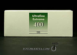 Фотоплівка негативна, чорно-біла Ultrafine Xtreme 400 тип 120