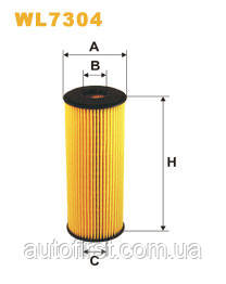 WIX WL7304 Фільтр масла Mercedes, фото 1