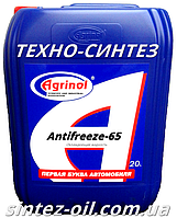 Антифриз синий концентрат (-65°C) Antifreeze-65 АГРИНОЛ (21 кг)