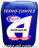 Антифриз синій концентрат (-65 °C) Antifreeze-65 АГРИНОЛ (21 кг)