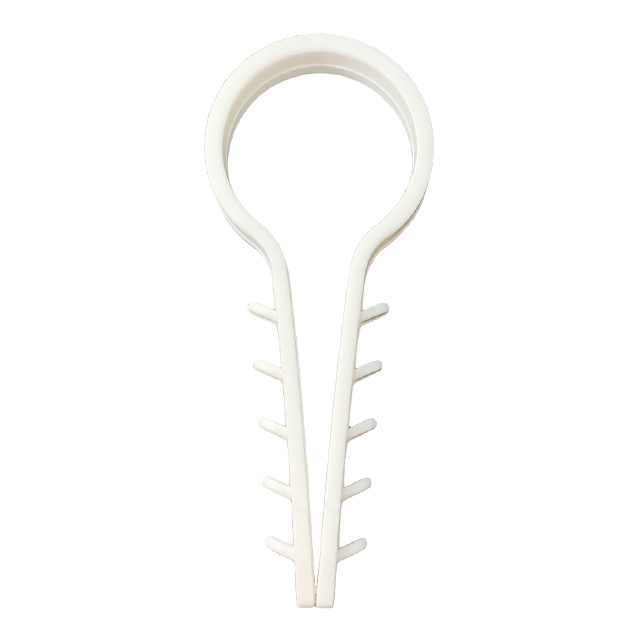 Кріплення (ялинка) круглий 8 білий(внут. уп.100шт) (100/20ящ) ТМ СПЕКТР LUX