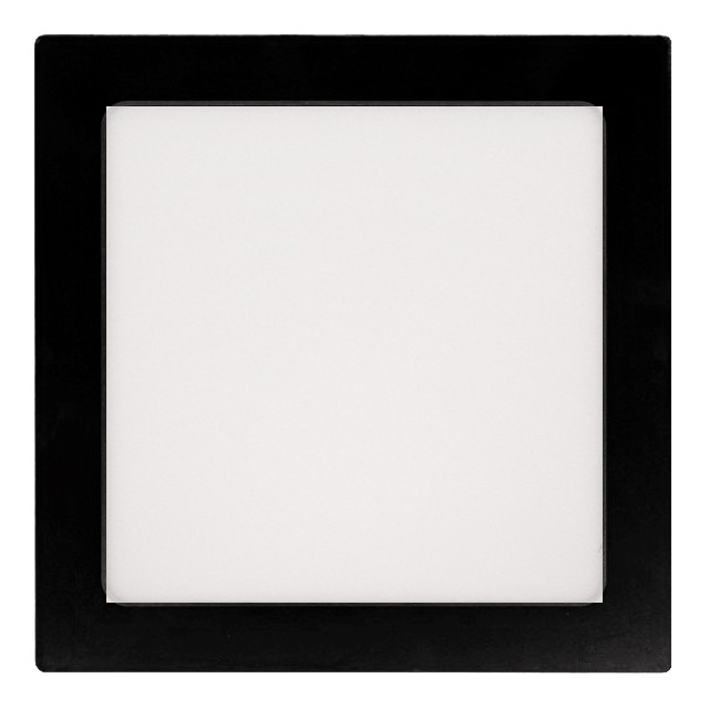 Панель LED накладна BLACK LUSF SQ-18C 4000K 18W квадрат (210*210*28) алюмний TM LUMANO