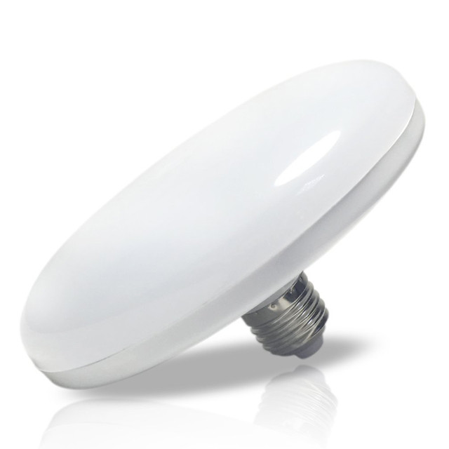 Лампа LED UFO 24W E27 6500K IP20 120Lm (Ø220)  (12міс гарантії) (30шт/ящ) TM LUMANO