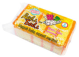 Губка кухонна Дабл - Бабл 5 штук