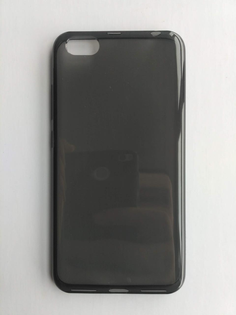 Силіконовий чохол Xiaomi Redmi Note 5a оригінальний Чорний 1198P