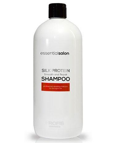 Шампунь для волосся з протеїнами шовку Profis Shampoo Silk Protein, 1 л, Профіс