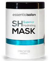 Маска для волос увлажняющая Profis Mask Superior Hydratin 1 л