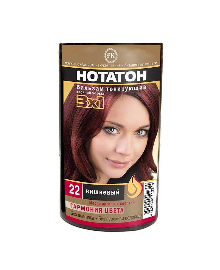 Тонувальний бальзам Нотатон №22 Вишневий 30 мл, фото 1