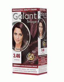 Стійка крем-фарба для волосся Galant Image 3.46 бордо 115 мл