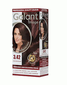 Стійка крем-фарба для волосся Galant Image 3.42 темний махагон 115 мл