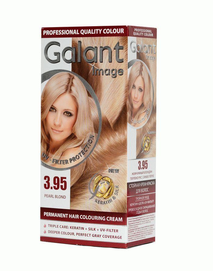Стійка крем-фарба для волосся Galant Image 3.95 перлинний блонд 115 мл