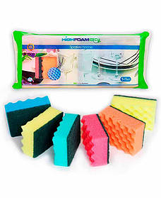 Губка кухонна Sparkle Home №2 HighFoam 6 шт