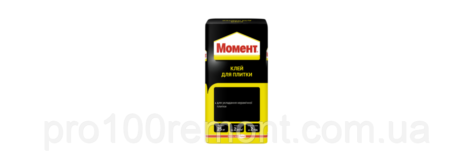 Клей для плитки Момент, 25 кг