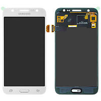 Дисплей для Samsung Galaxy J5 (2015) J500, модуль в сборе (экран и сенсор), белый, TFT