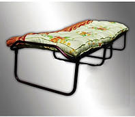 Розкладне ліжко з ватним матрацом без коліс