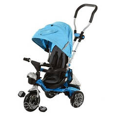 Велосипед M 2383-2 Блакитний три колеса EVA Foam.