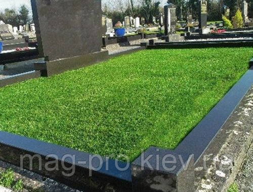 Купить Искусственная трава на кладбище, цена 206.90 грн — Prom.ua (ID ...