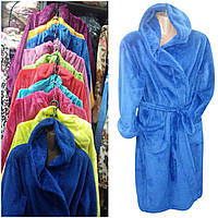 Жіночі махрові халати "Райдуга"