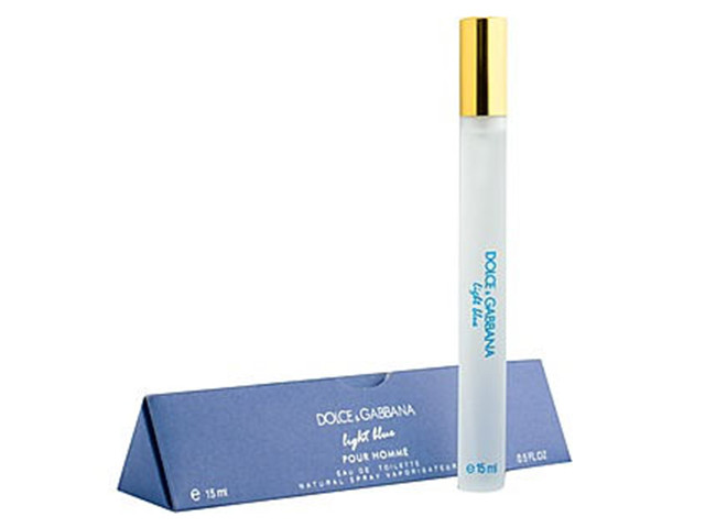 Мини парфюм для мужчин Dolce & Gabbana Light Blue pour Homme (Дольче и Габбана Лайт Блю пур Хоум) 15 мл