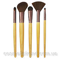 Набір пензлів для макіяжу EcoTools Six Piece Day-To-Night Set 1272 (5 пензлів + косметичка/клатч), фото 4