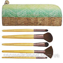 Набір пензлів для макіяжу EcoTools Six Piece Day-To-Night Set 1272 (5 пензлів + косметичка/клатч), фото 5