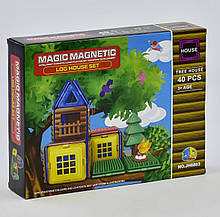 Конструктор магнитный JH 8863 Magic Magnetic, 40 деталей