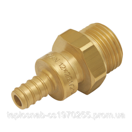Kan-therm Push з'єднувач з манжетою з зовнішньою різьбою 25x3,5 G3/4", фото 2