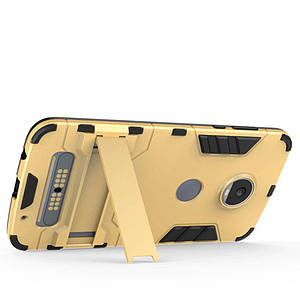 PC + TPU чохол Metal armor для Motorola Moto Z4 Play (7 кольорів)