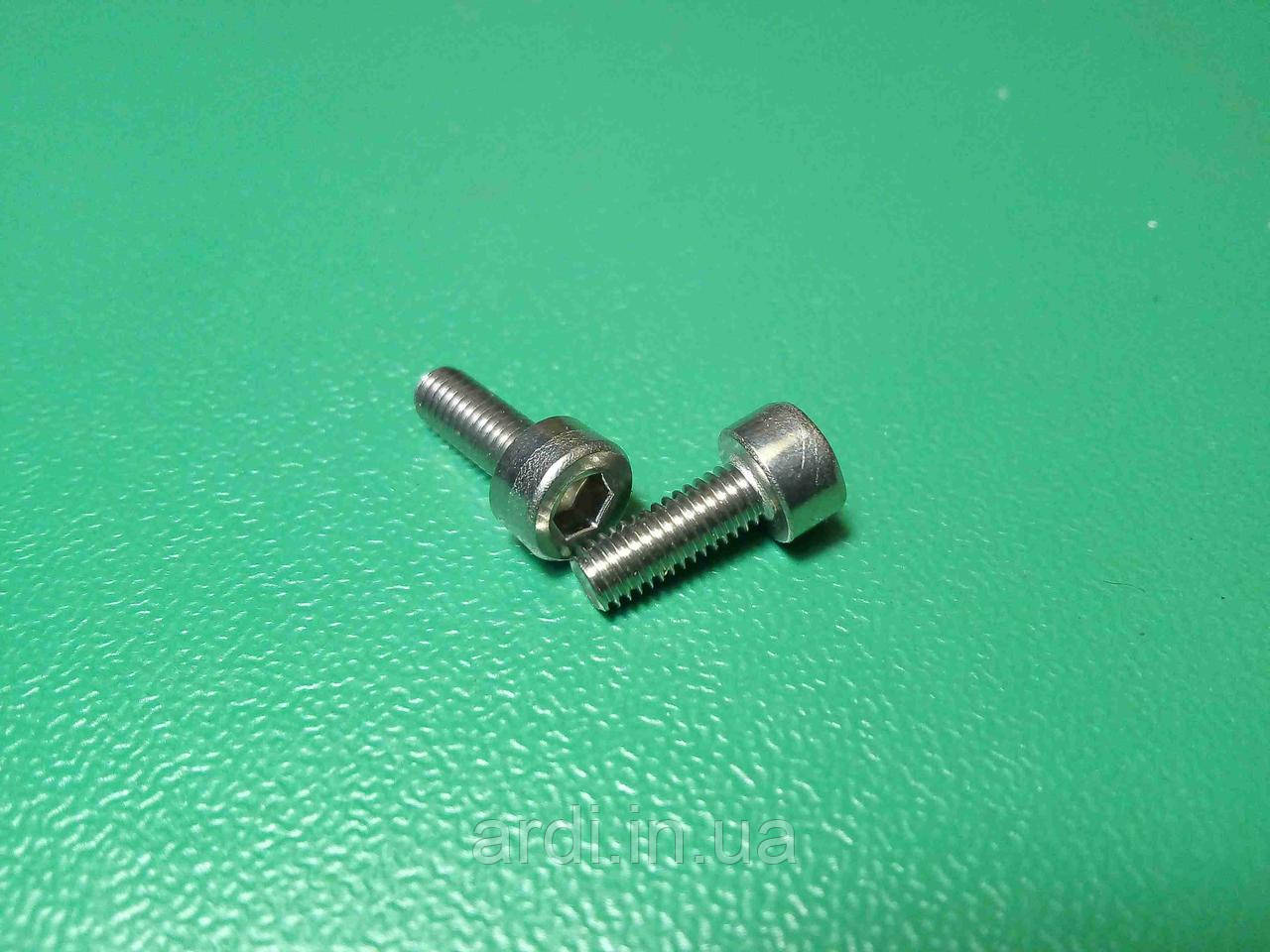 Гвинт ( болт) DIN 912 A2 M3 8 мм неіржавка сталь із внутрішнім шестигранником