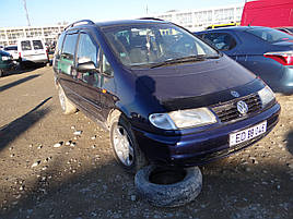 Дефлектори вікон (вітровики) VW Sharan 1995->2010 5D 4шт (Heko)