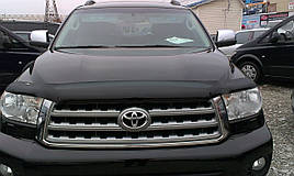 Дефлектор капоту (мухобійка) Toyota Tundra / Sequoia 2007 -> (HIC)