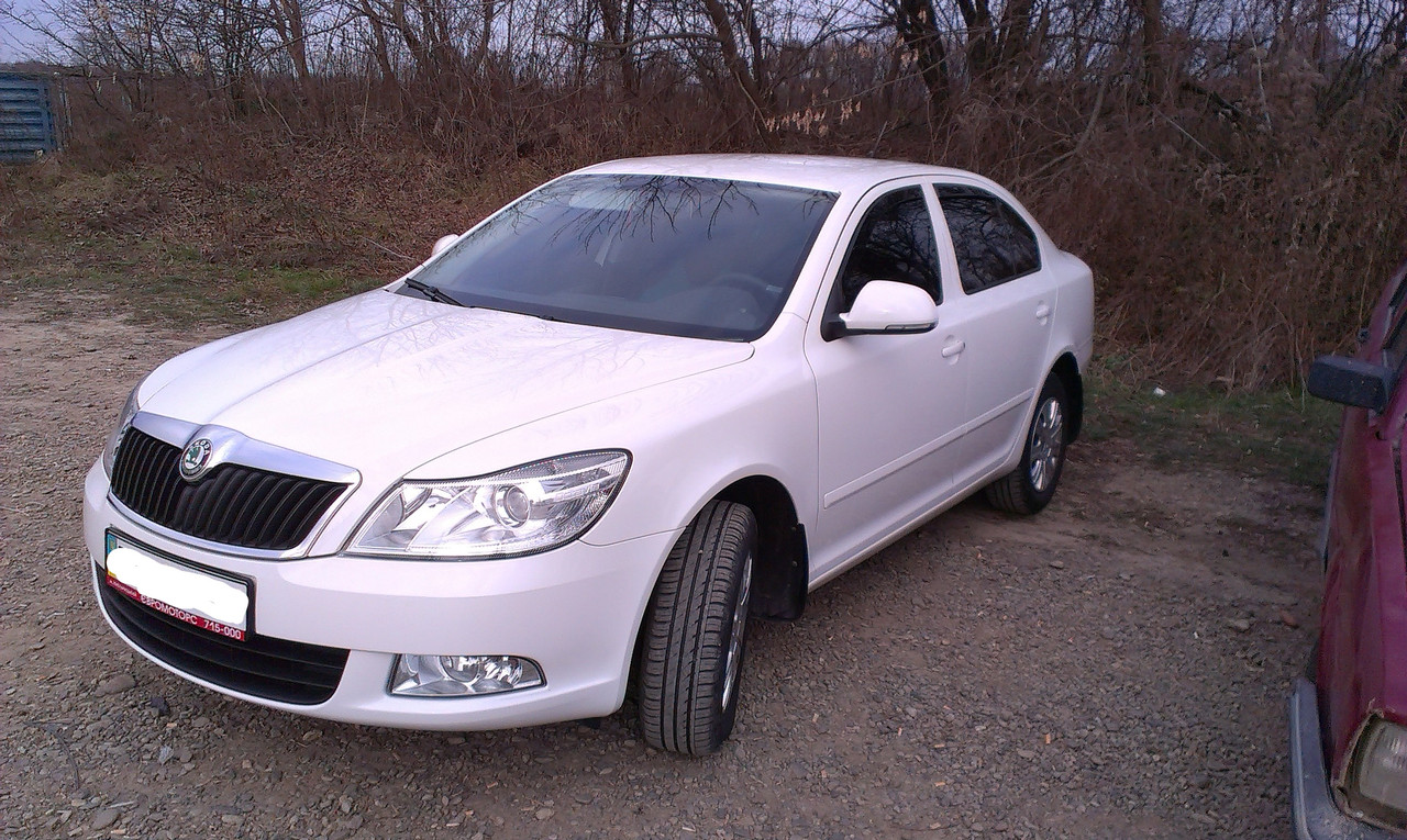 Дефлектори вікон (вітровики) Skoda Octavia A5 2004+ 5D Sedan (вставні, 4 шт.) (HEKO), фото 1