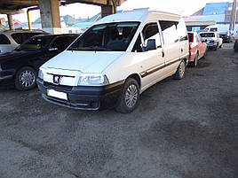 Дефлектори вікон (вітровики) PEUGEOT EXPERT - 2D 1996+ (HEKO)