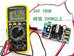 Блок питания 36 вольт 180-200 ватт 6.5 Ампер AC100-240v to DC 36v