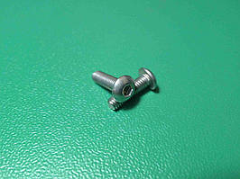 Гвинт ( болт) DIN 7380 A2 M3 10 мм неіржавка сталь із внутрішнім шестигранником