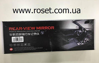 Відеореєстратор-дзеркало Rear-View Mirror 1Cam DVR — 138