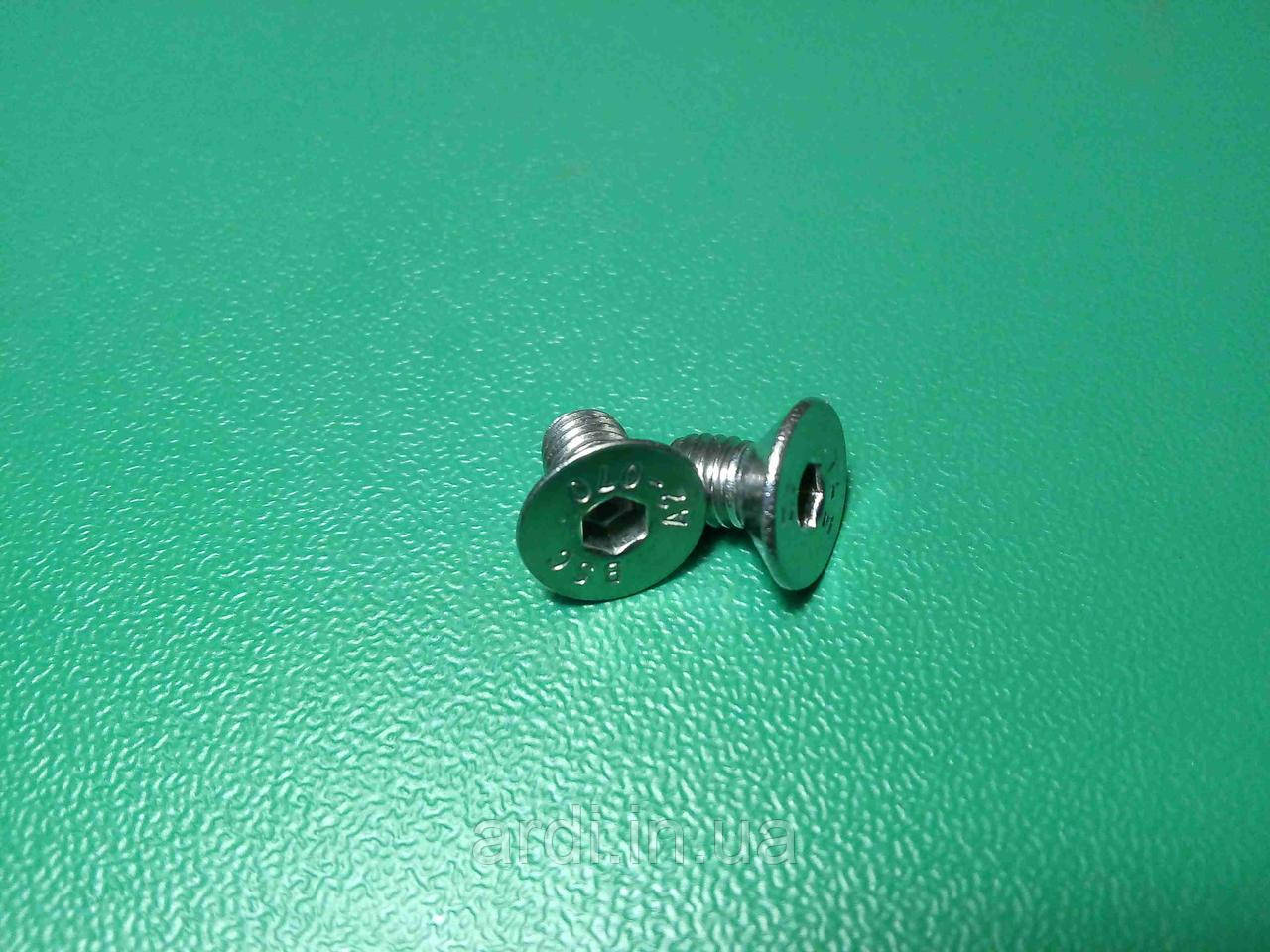 Гвинт ( болт) DIN 7991 A2 M5 8 мм неіржавка сталь із внутрішнім шестигранником