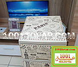 КОМОД пластиковий, з малюнком коричневе Дерево, 4 ящики, Алеана, фото 7