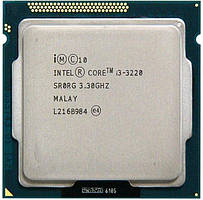 Процесор Intel Core i3-3220 3.3 GHz / 3 MB /NoTurbo, s1155 (BX80637I33220), Tray, б/у