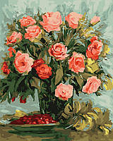 Картина по номерам 40х50 Нежные розы (GX26004)