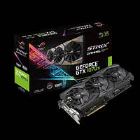 Видеокарта ASUS ROG STRIX GTX1070TI A8G GAMING б.у. гарантия