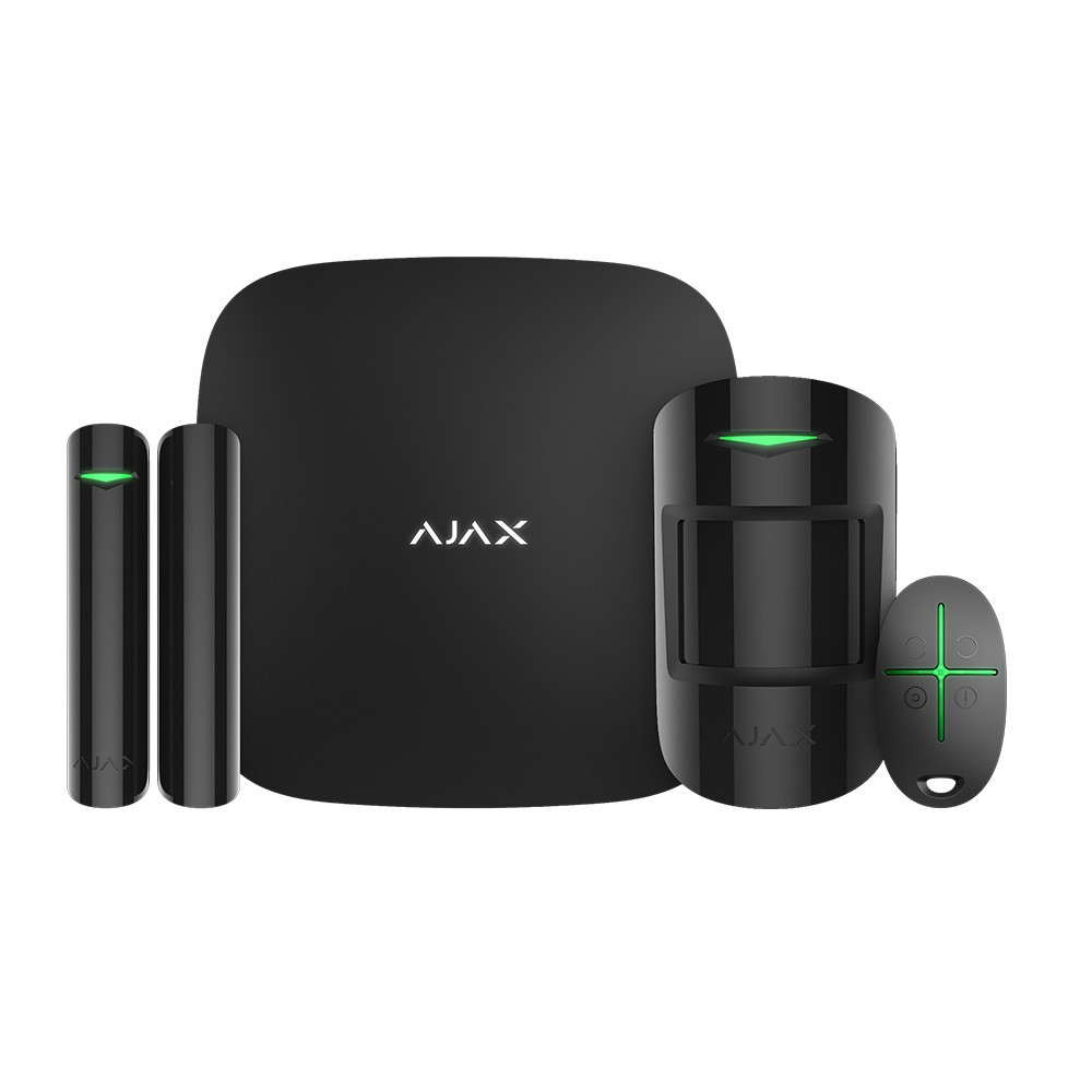 Комплект сигналізації Ajax StarterKit Plus Black (Чорний)