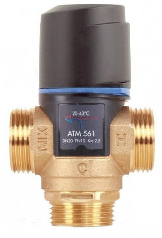 Afriso ATM 561 G1" 20-43°З 3-ходовий клапан термозмішувальний, фото 1